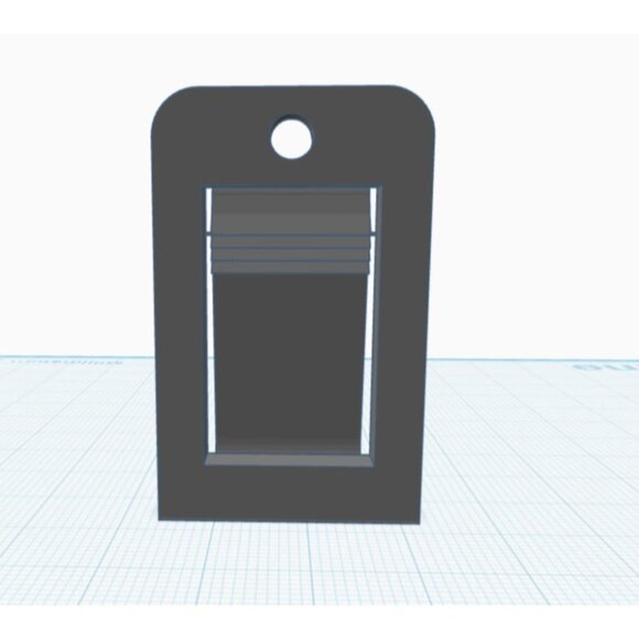 3D Replacement Nordictrack Treadmill Safety Key Clip (X3, 208603, Thicker Walls - Picture 2 of 4